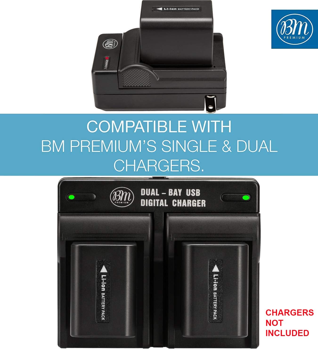 BM 2 Pack of NP FV100 Batteries for Sony FDR AX53 HDR CX455 HDR CX675 PJ260V HDR PJ380 HDR PJ430V HDR PJ580V HDR PJ650V HDR PJ670 HDR PJ710V HDR PJ760V HDR PV790V XR260V FDR AX33 FDR AX100 Camcorder